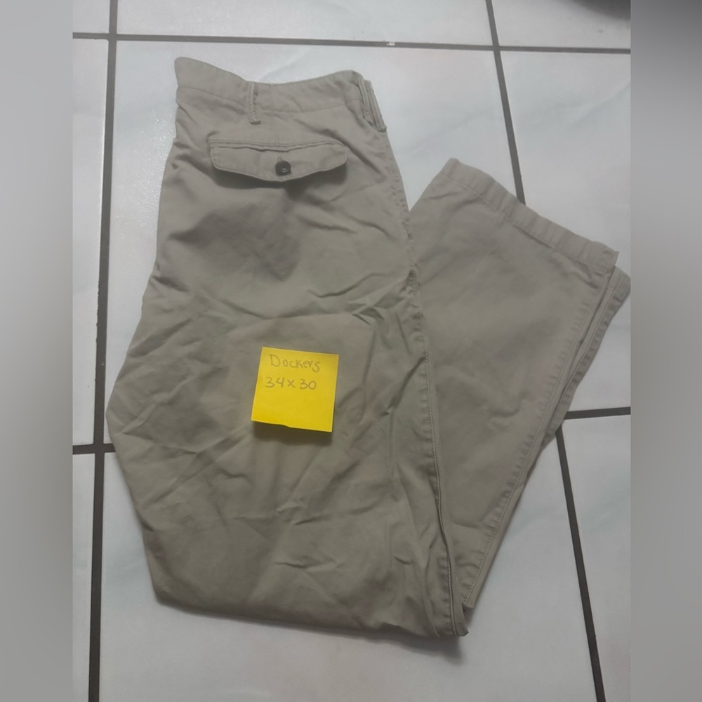 Tan chino pants